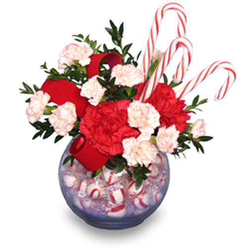 Peppermint Posies Candy Bouquet